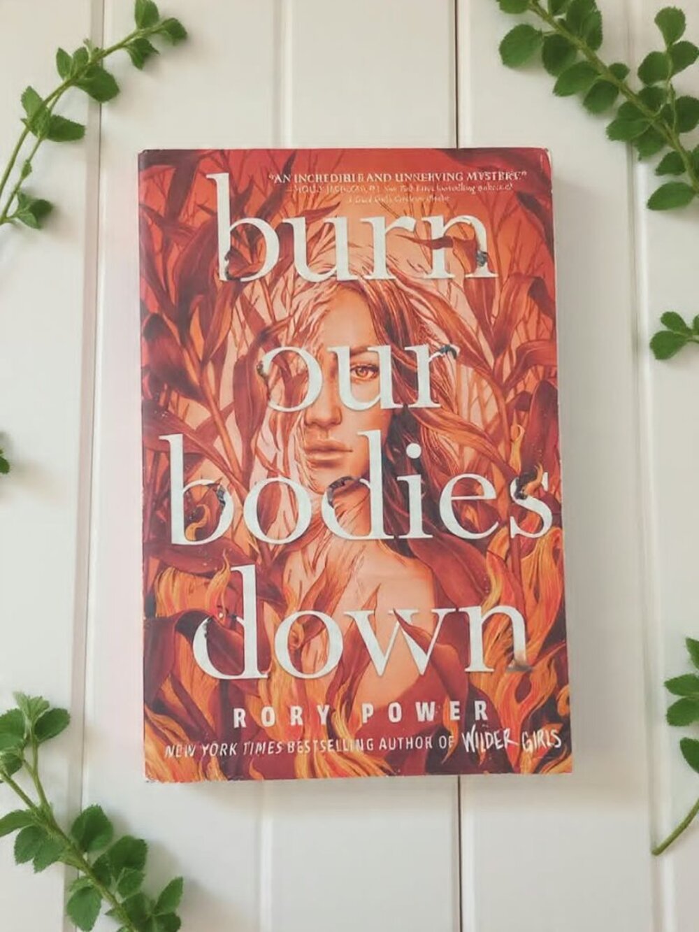 Burn Our Bodies Down by Rory Power Paperback YA Horror Mystery